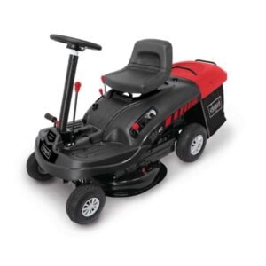 Aufsitzrasenmäher MR224-61 Scheppach – 6.8PS | 61cm Schnittbreite | 150L Fangsack | Elektro-Start