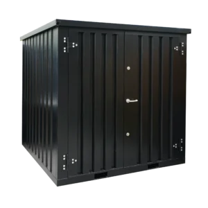 Lagercontainer 2 x 2m doppeltür kurze seite