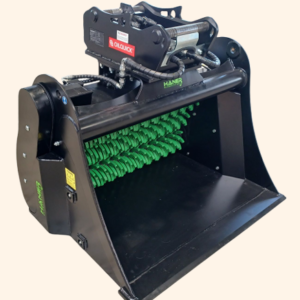 HÄNER HSS 1000-4 – Schaufel-Separator für Minibagger 6,0 – 10,0 to.