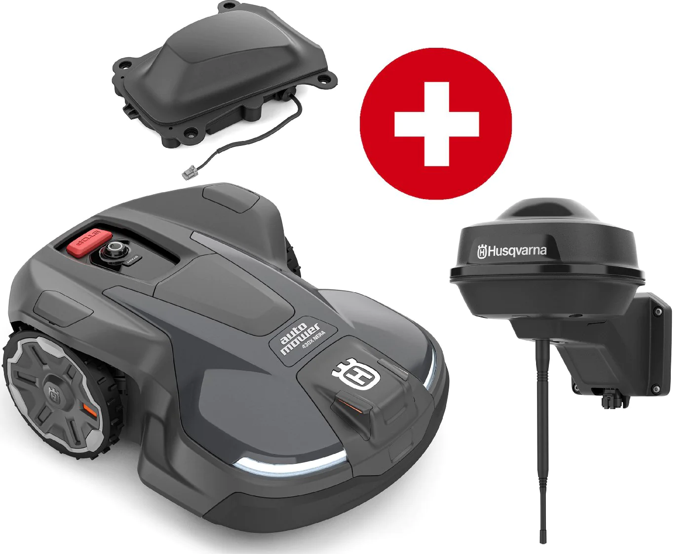 Husqvarna Automower 430X NERA mit EPOS RS5 und EPOS Plug-In – Modell 2024