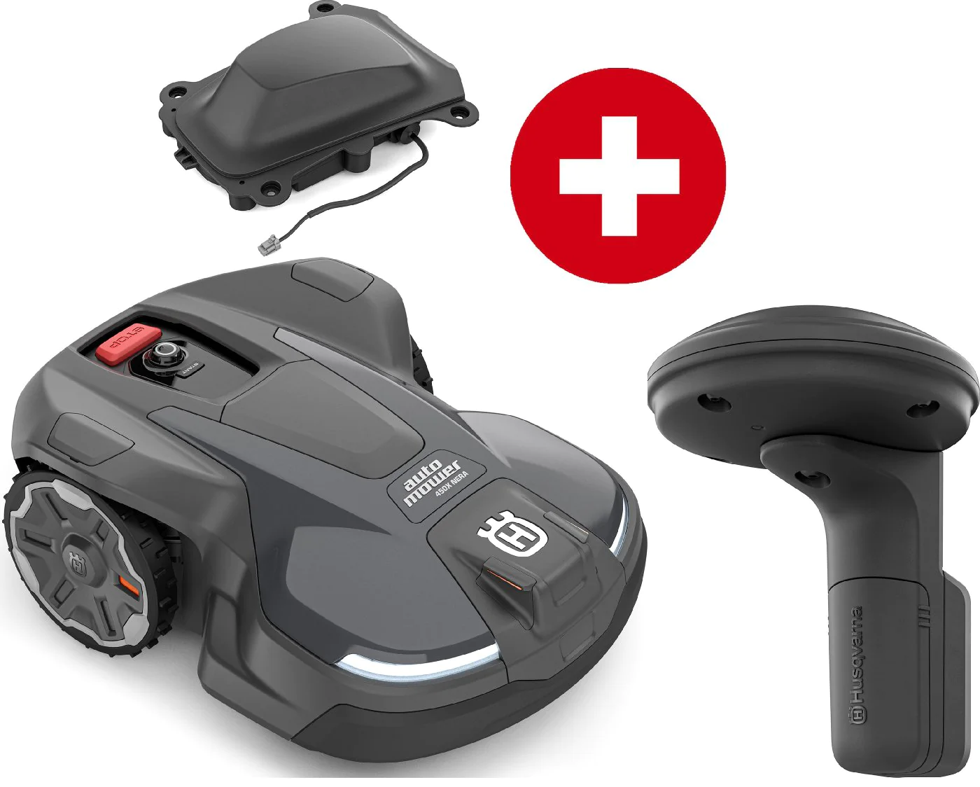 Husqvarna Automower 450X NERA mit EPOS RS1 und EPOS Plug-In – Modell 2024
